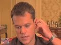 MATT DAMON: Sarah Palin, Nuke Codes & Dinosaurs MATT DAMON: Sarah Palin, Nuke Codes & Dinosaurs