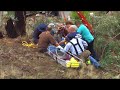 rescue workers free man from tree on october 19, 2007, - produced by macleod pappidas/ukiah daily journal @ ukiahdailyjournal.com