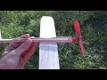 small rubber band powerd airplane