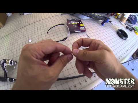 how to attach fishing line to a reel