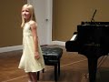 Madelyn's Piano Recital