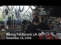 Biking for Obama VideoBlog #1