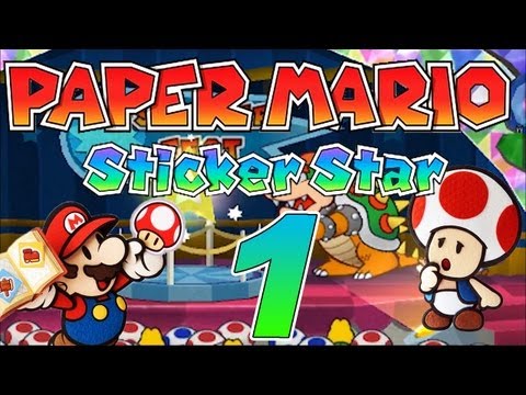 Let's Play Paper Mario Sticker Star Part 1: Unheil auf dem Sticker-Festival