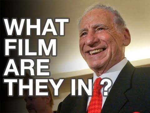 movieclipsGAMES - Interactive game where you look at 15 movieclips simultaneously and try to decide which movie features the listed actor, in this case Mel Brooks.