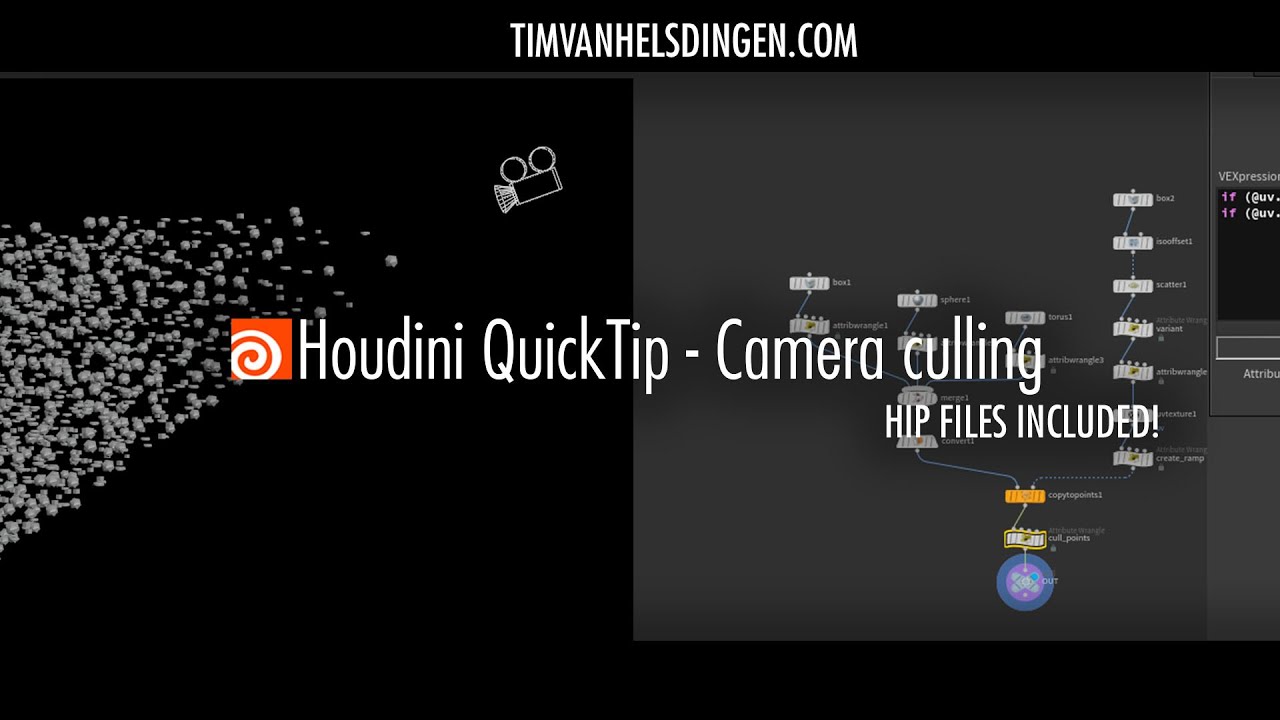 Houdini Quicktip - Camera Culling