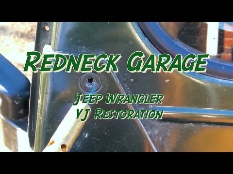 Dont Do Bad Paint and Jeep Wrangler YJ Windshield Bolt Removal
