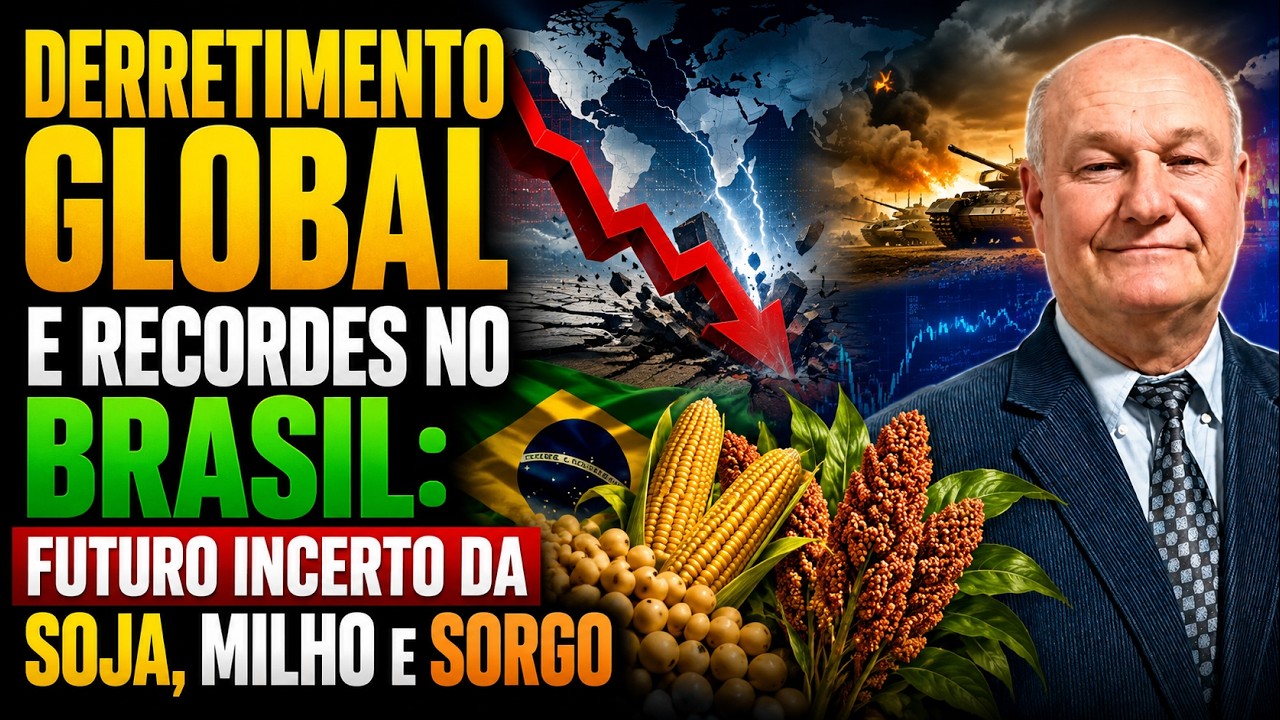 Derretimento Global e Recordes No Brasil: Futuro Incerto da Soja, Milho e Sorgo.