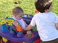 Kids being silly in the Backyard 1.0