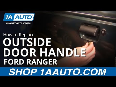 How to Install Replace Broken Outside Door Handle 93-03 Ford Ranger 1AAuto.com