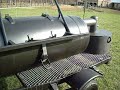 BBQ SMOKER GRILL ON TRAILOR