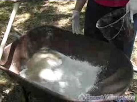 Environmental Building: Cement mixing