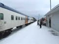 Mixed 421 arrives at Moosonee