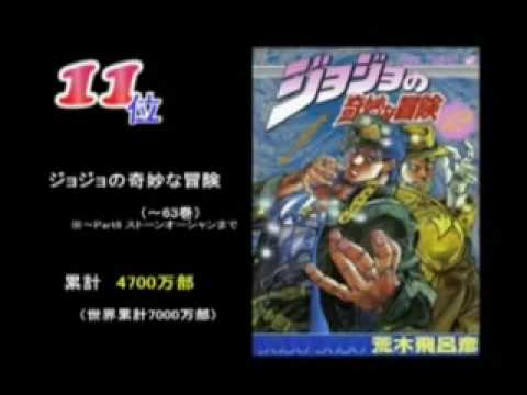 週刊少年ジャンプ 歴代コミックス売上げランキング