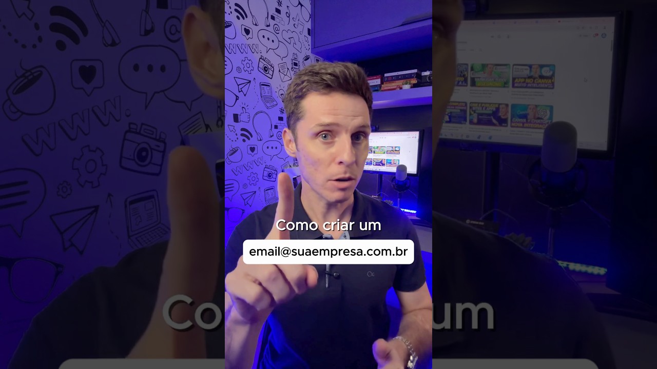 Como criar um E-mail Profissional em 1 minuto!
