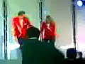 The Red coats from Butlins dancing The Red coats from Butlins dancing