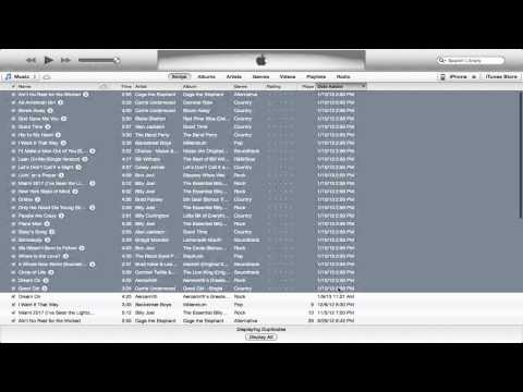 how to remove duplicates in itunes
