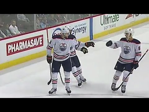 Video: Draisaitl beats Markstrom and the clock, scores with 1.4 seconds left in the first