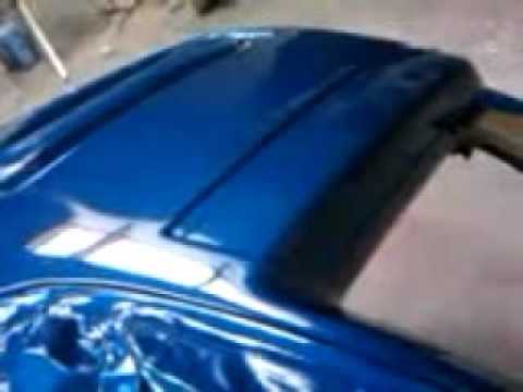 chrysler 300 / front bumper cover repair and paint/ PT 2.. 505-459-3552