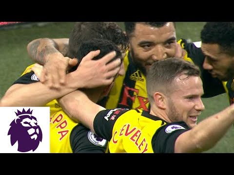 Video: Craig Cathcart's goal gives Watford the lead v. Tottenham | Premier League | NBC Sports