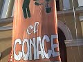 volados instalando un lienzo