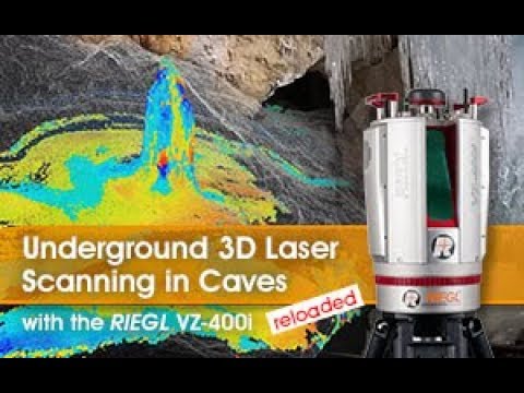 RIEGL VZ-400i: Underground 3D Laser Scanning in Caves - RELOADED