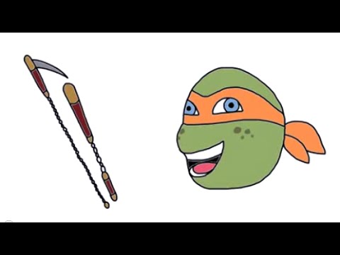 how to draw tmnt