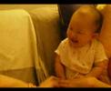 Baby Natalie laughing with YehYeh