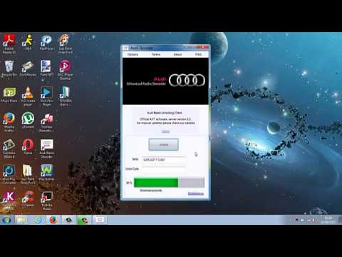 how to code an audi radio