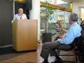 Sam Zell Visits the Los Angeles Times