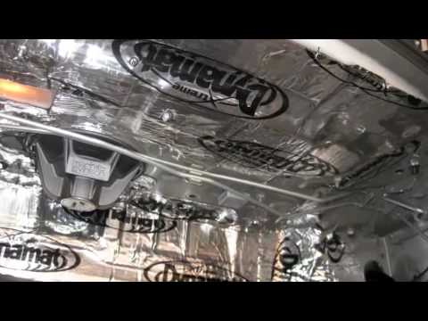 Dynamat Trunk Installation Process 2007 Lexus ES350