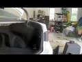 The major steps that I took in removing trunk pieces and installing my Dynamat. I bought a bulk pack of Dynamat (36 sq ft) for my 2007 Lexus ES350 to use in the trunk and the rear deck. NOTE: Dynamat will NOT take all your rattles away as you can see, what it will do is reduce them greatly and increase the sound from your bass instead of it being lost through the trunk and rattling. I highly recommend it for anyone with a subwoofer, my car rattles much less than it used to, especially in the interior, my side view mirrors even shake less just by what I did in the trunk. Also, 36sq ft of dynamat was not enough for the WHOLE trunk but a good part of it, and it is true that if you double or triple layer it it will perform much better than a single layer. I hope this video helps, ratings and comments are always appreciated! Thanks everyone!