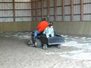 Arena de-dusting Arena de-dusting