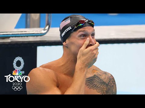 Caeleb Dressel wins gold, sets record in electrifying men's 100m free | Tokyo Olympics | NBC Sports