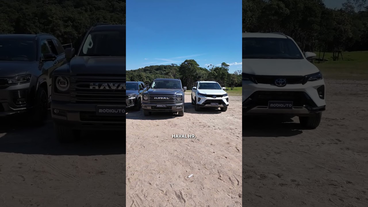 COMPARANDO OS SUVs DE 7 LUGARES: SW4, H9 E COMMANDER