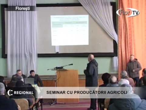 Seminar cu producatorii agricoli
