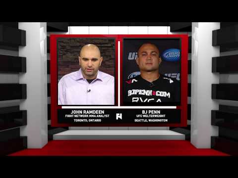 speak about bjpenn - http://fightnetwork.com/ - Fight Network analyst John Ramdeen speaks with former UFC lightweight and welterweight champ, BJ Penn, ahead of his UFC on FOX 5 b...