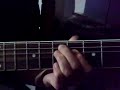 Aprendre le debut de durch dun monsun a la guitare