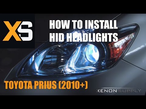 Toyota Prius HID – How to Install HID Xenon 2010+