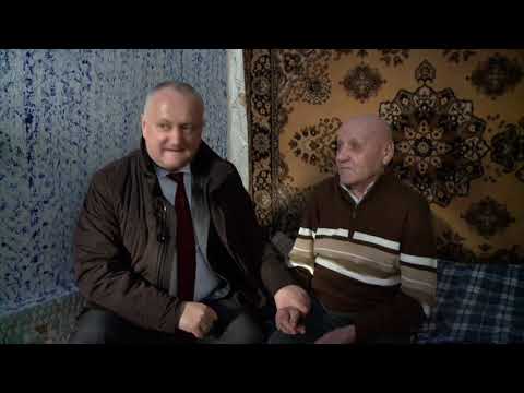 Șeful statului a vizitat unicul veteran de război rămas în viață în satul Crasnoarmeiscoe