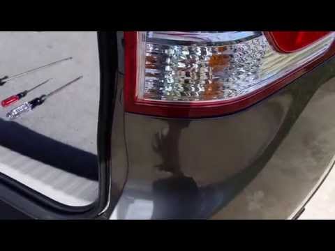 Replace rear bumper cover 2013 Honda CRV   DIY