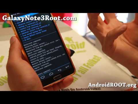 how to recover stock rom using cwm