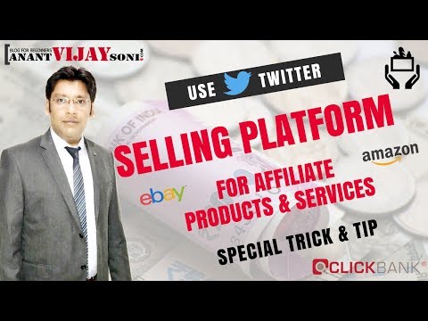 Use Twitter as a Selling Platform for Products and Services 1