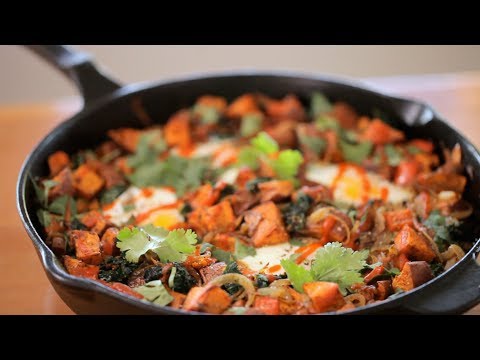 Liesl's Sweet Potato & Kale Hash