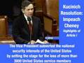 Kucinich Resolution: Impeach Cheney - Article 1