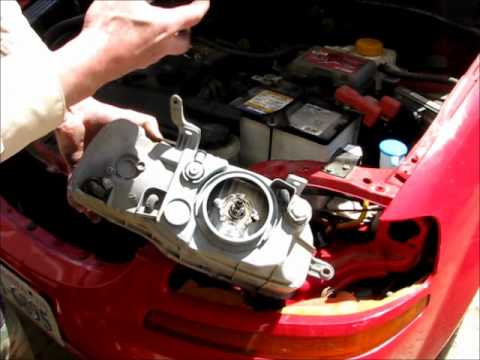 Chevy 2005 Aveo headlamp Replacement.wmv