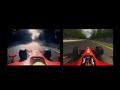 rFactor fsone 06 vs Real F1 Monza Circuit