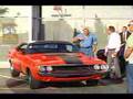 Jay Leno and Craig Jackson pick up their Dodge Challengers