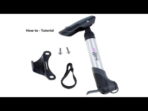 how to attach pump to bike