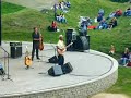 eric bibb playing at pildamsparken in malmo, sweden. one of many free summer concert in malmo