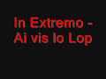 In Extremo - Ai Vis lo Lop (only music)